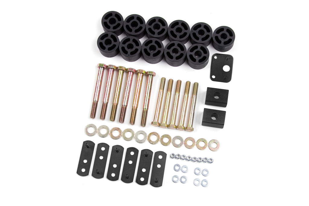 87-95 Jeep YJ 1.25 Inch Body Lift Zone Offroad