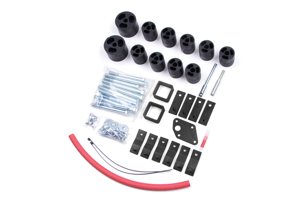 87-95 Jeep YJ 2 Inch Body Lift - Automatic Trans Zone Offroad