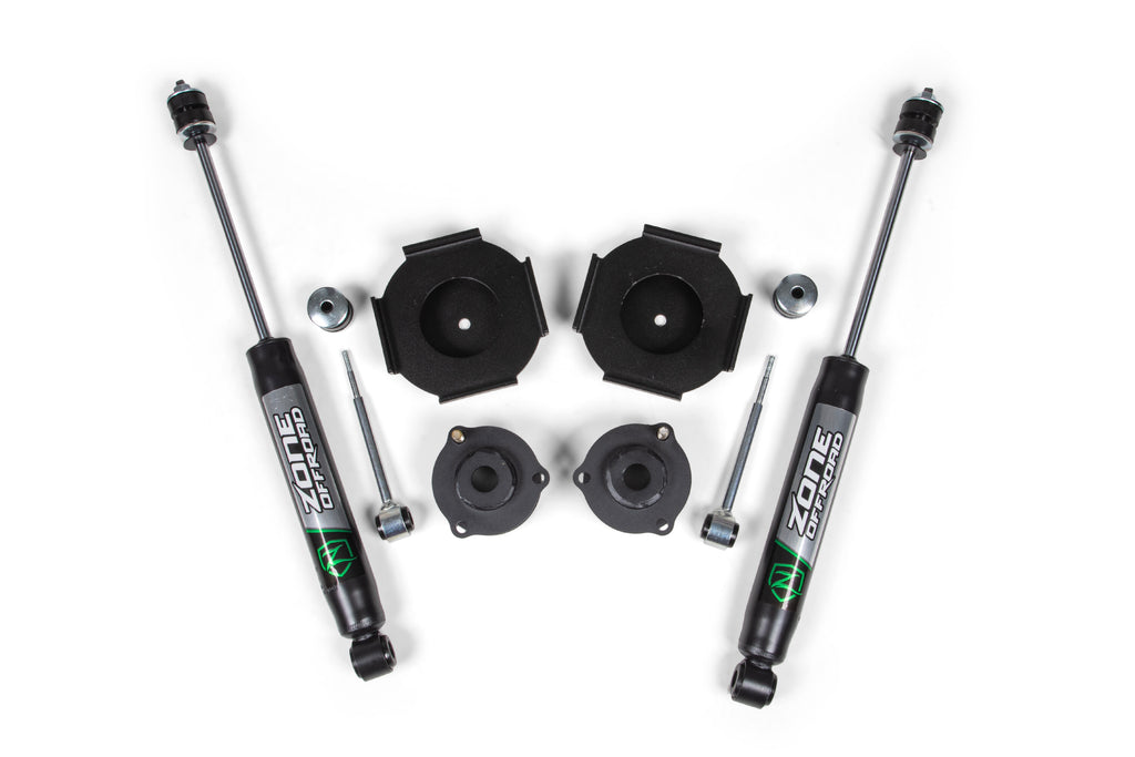 10-23 Toyota 4Runner 3 Inch Suspension Lift Kit 1.5 Inch Rear Coil Spacer Front 2.0 Fox Adventure Shocks Rear Zone Offroad