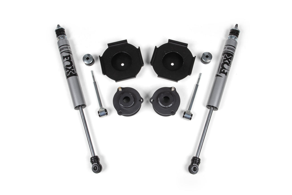 10-23 Toyota 4Runner 3 Inch Suspension Lift Kit 1.5 Inch Rear Coil Spacer Front 2.0 Fox Adventure Shocks Rear Zone Offroad