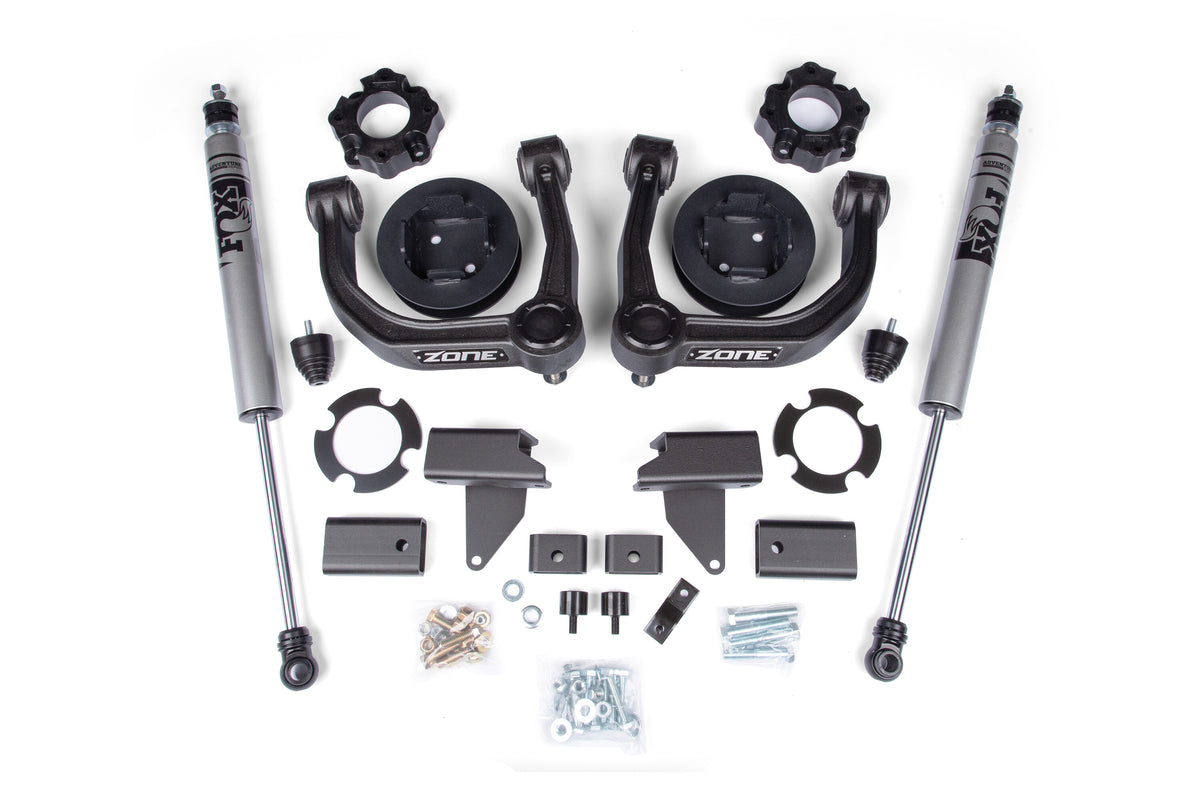 22-26 Toyota Tundra 4WD 3.25 Inch Adventure Series Lift Kit 1.75 Inch Rear Spacer Zone Offroad