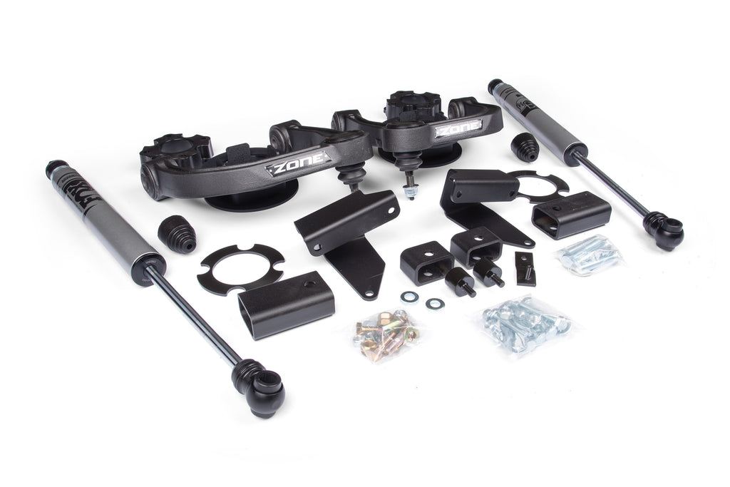 22-26 Toyota Tundra 4WD 3.25 Inch Adventure Series Lift Kit 1.75 Inch Rear Spacer Zone Offroad