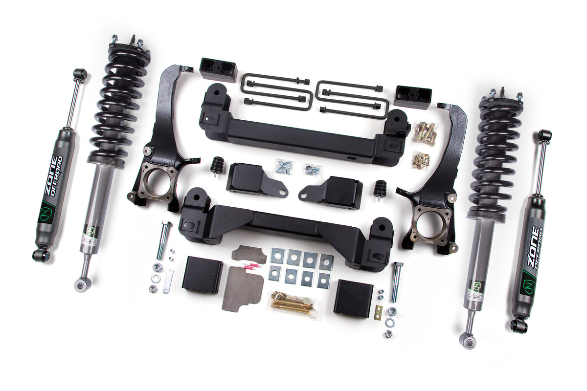 07-15 Toyota Tundra 5.0 Inch Lift Kit Zone Offroad
