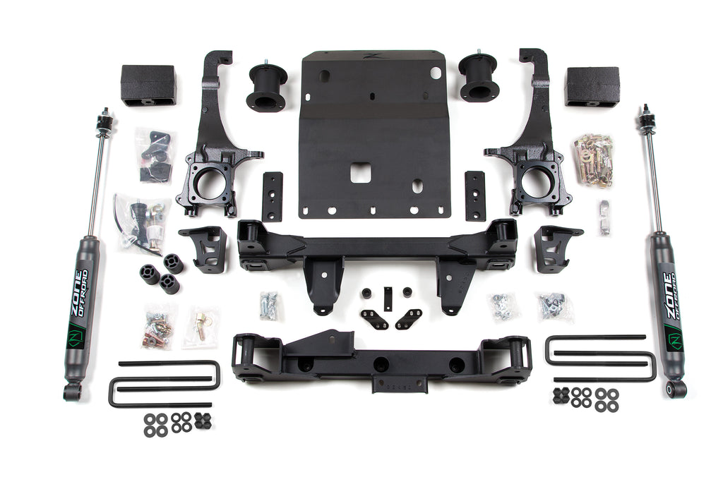 05-15 Toyota Tacoma 4 Inch Front 3 Inch Rear Lift Kit Zone Offroad