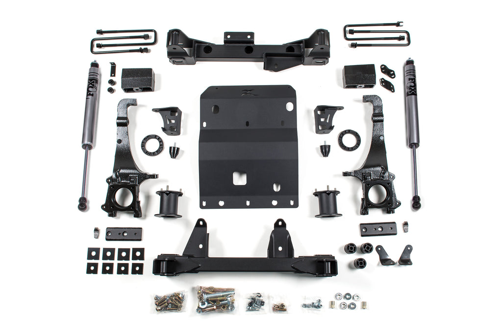 16-23 Toyota Tacoma 6 Inch Front 4 Inch Rear Lift Kit Zone Offroad