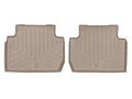 WeatherTech 2018+ Kia Stinger Rear FloorLiner - Tan