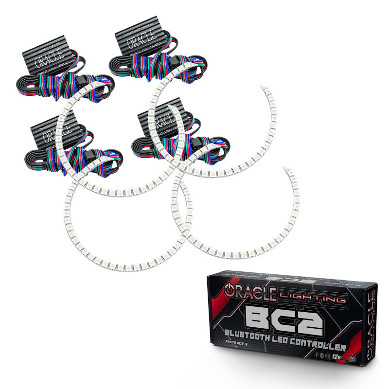 Oracle Chevy Camaro Non-RS 14-15 Dual Halo Kit Round Style - ColorSHIFT w/ BC1 Controller