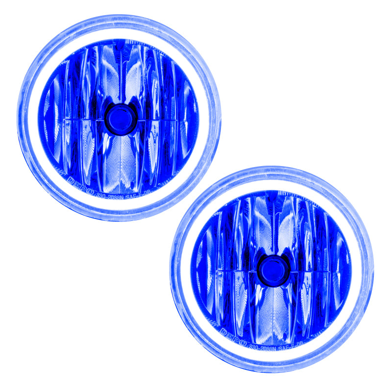 Oracle 06-14 Ford F-150 LED Fog Light Halo Kit - Blue