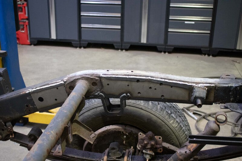 Rust Buster Over Axle Frame Section Left Side