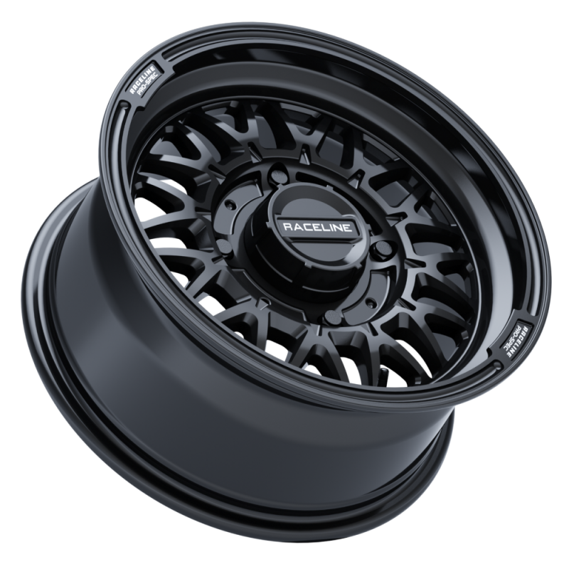 Raceline A13GB Omega 15x7in / 4x114.3 BP / 56mm Offset / 68mm Bore - Satin Black Wheel