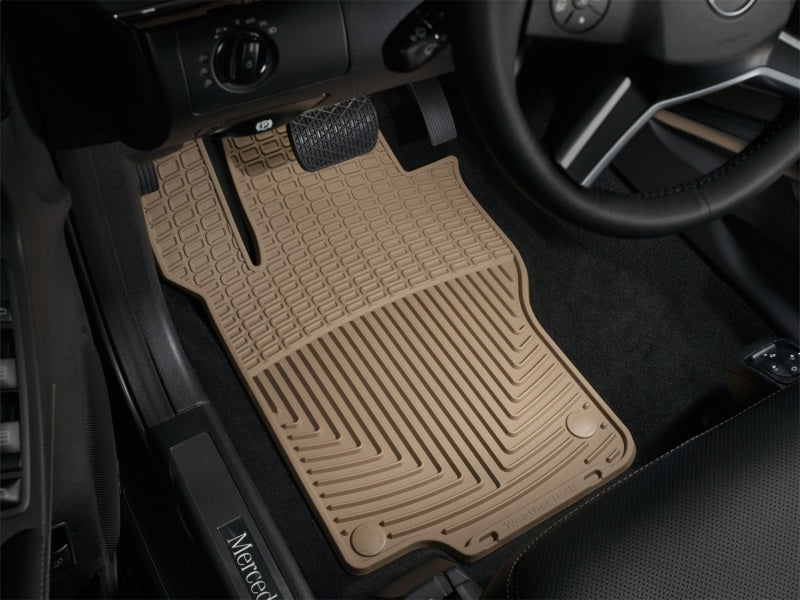 WeatherTech 06-11 Mercedes-Benz ML-Class (W164) Front Rubber Mats - Tan