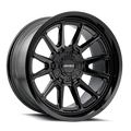 Mayhem 8116 Intrepid 18x9 / 5x127/5x139.7 BP / -12mm Offset / 87mm Hub Gloss Black Wheel