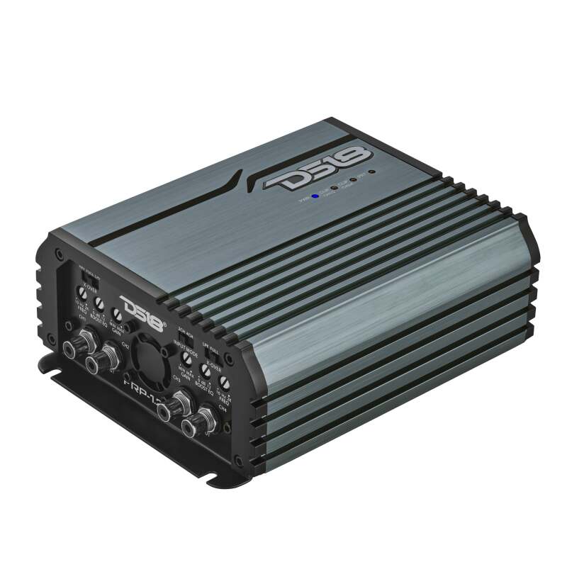 DS18 4-Channel Class-D Amp Stereo Full-Range 4 x 120 W RMS at4 ohm- Titanium