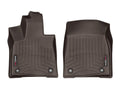WeatherTech 2016+ Lexus RX Front FloorLiner - Cocoa
