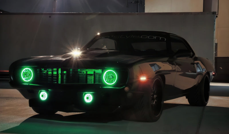 Oracle Pre-Installed Lights 7 IN. Sealed Beam - ColorSHIFT Halo