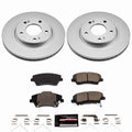 Power Stop 17-20 Hyundai Elantra Front Z23 Coated Brake Kit