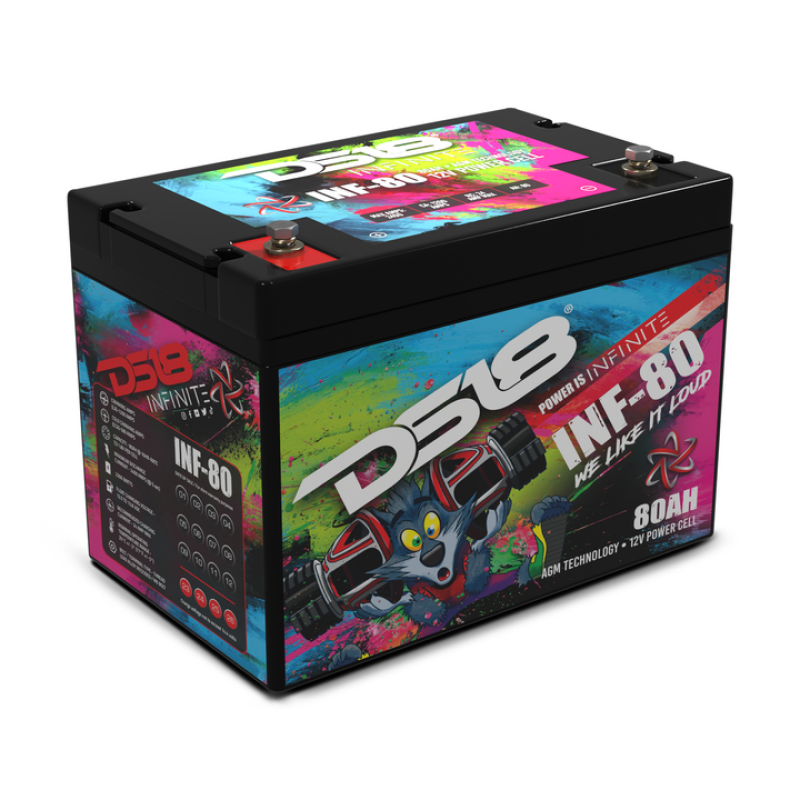 DS18 2300 Watts 80 AH Infinite AGM Power Cell Battery