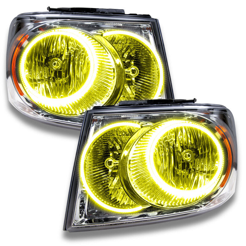 Oracle 07-09 Dodge Durango SMD HL - Chrome - ColorSHIFT w/ Simple Controller