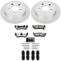 Power Stop 03-07 Jeep Liberty Rear Z36 Coated Truck & Tow Brake Kit