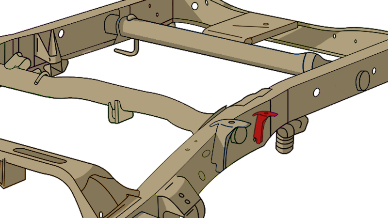 Rust Buster Center Bed Mount