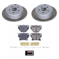 Power Stop 03-07 Toyota Matrix Rear Semi-Coated Rotor Kit