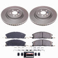 Power Stop 13-19 Ford Explorer Front Z23 Coated Brake Kit