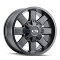 ION 141 18x9 / 8x170 BP / 18mm Offset / 125.2mm Hub Satin Black Wheel