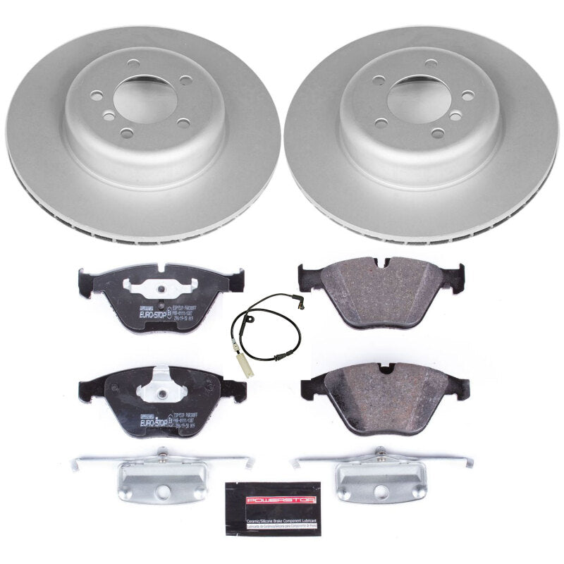 Power Stop 08-10 BMW 535i Front Euro-Stop Brake Kit