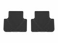 WeatherTech 17-25 Audi Q7 2nd Row Rear All-Weather Floor Mats - Black
