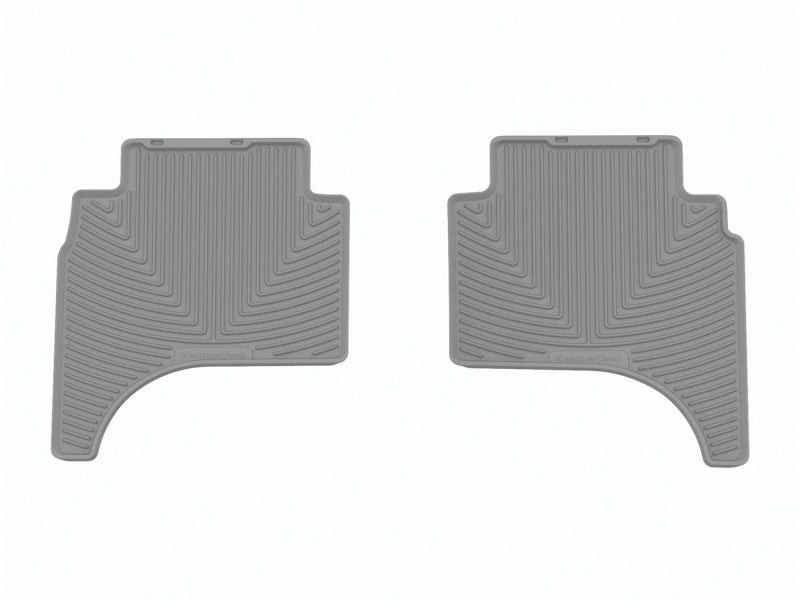 WeatherTech 22-23 Hyundai Santa Cruz Rear All-Weather Floor Mats - Grey