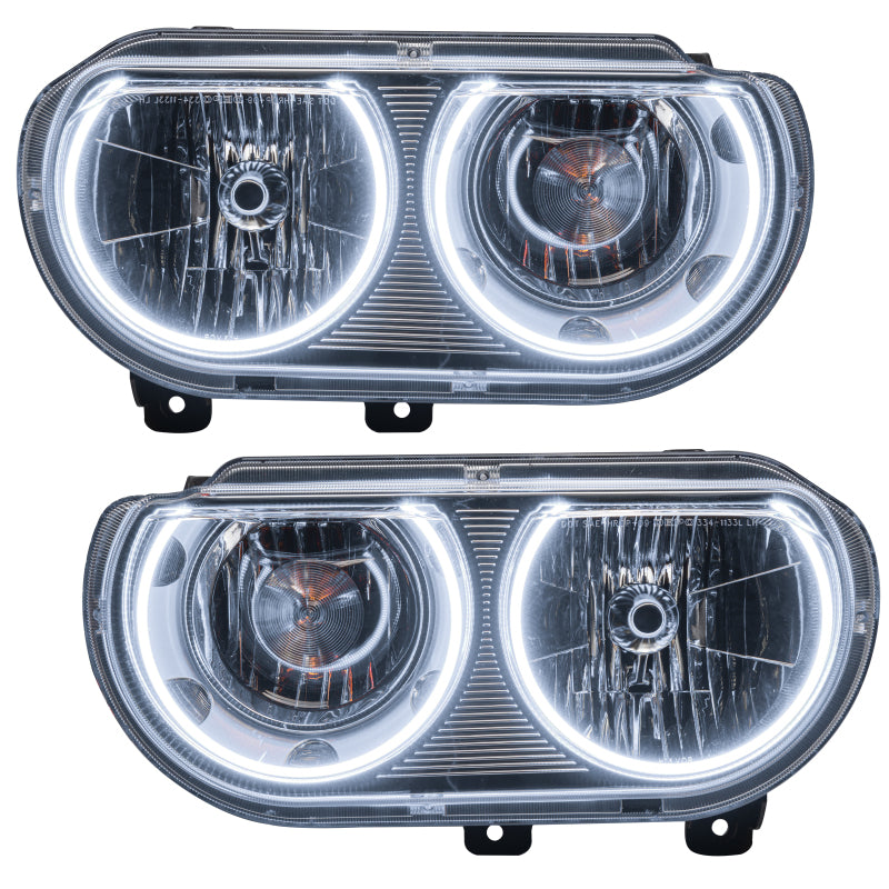 Oracle 08-14 Dodge Challenger SMD HL (Non-HID) - ColorSHIFT w/ Simple Controller