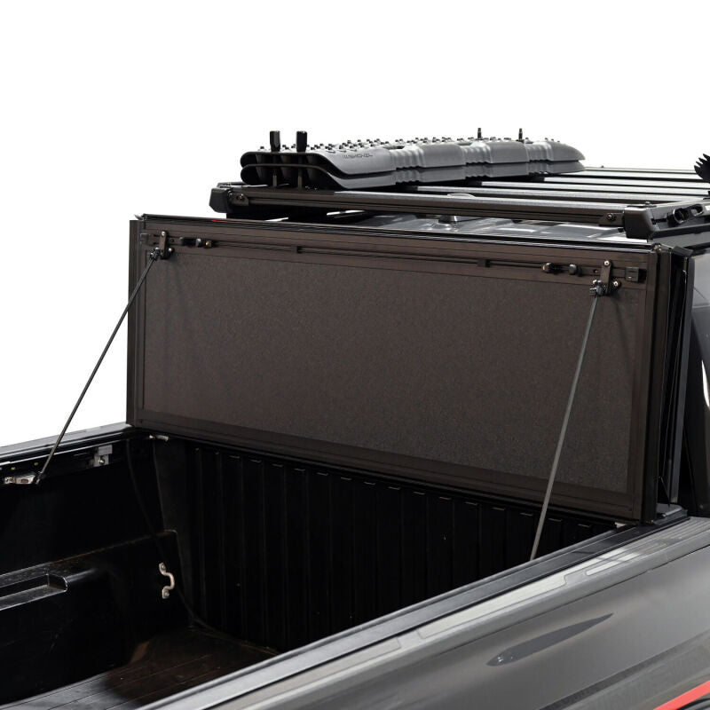 Westin 24-26 Toyota Tacoma 2WD/4WD 5ft. Bed Hard Tri-Fold Tonneau Cover - Black