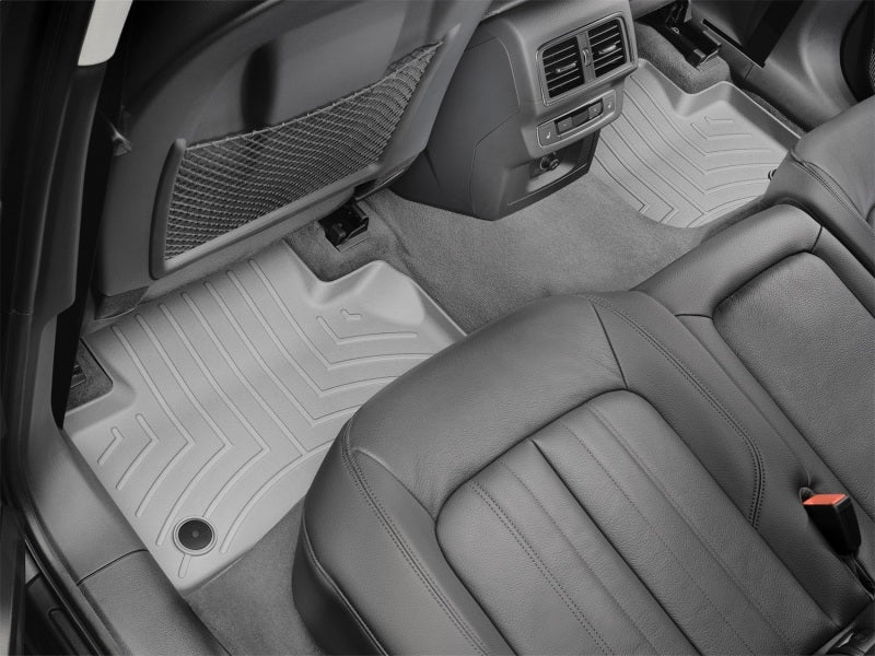 WeatherTech 2018+ Audi Q5/SQ5 Rear FloorLiner - Grey