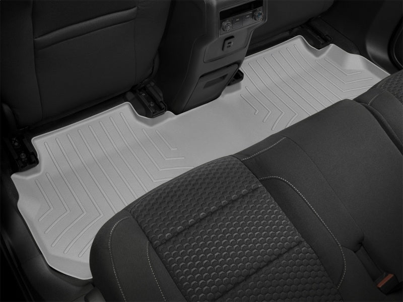 WeatherTech 2017+ GMC Acadia/Acadia Denali (2nd Row Bench Seats ONLY) Rear FloorLiner - Grey