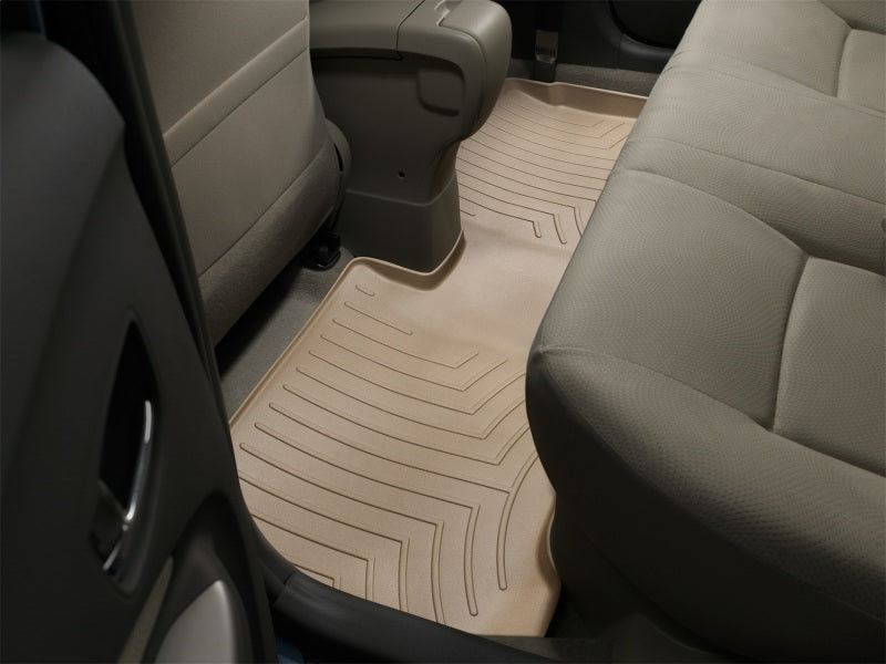 WeatherTech 07-11 Toyota Yaris Sedan Rear FloorLiner - Tan