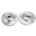 Power Stop 12-16 Hyundai Equus Front Evolution Drilled & Slotted Rotors - Pair