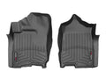 WeatherTech 2016+ Nissan Titan XD Front FloorLiners - Black