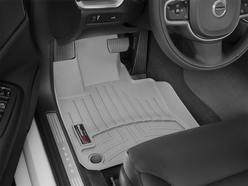 WeatherTech 19-24 Volvo S60 (Will Not Fit Plug-In Hybrid Models) Front FloorLiner - Grey