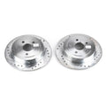 Power Stop 95-00 Chrysler Cirrus Rear Evolution Drilled & Slotted Rotors - Pair