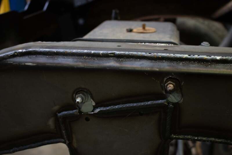 Rust Buster Over Axle Frame Section Right Side