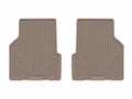 WeatherTech 17-26 Jeep Compass 2nd Row Rear All-Weather Floor Mats - Tan