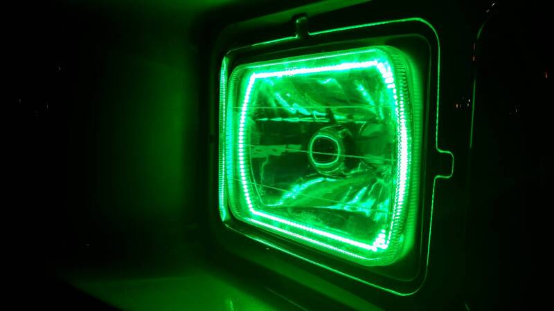 Oracle Pre-Installed Lights 7x6 IN. Sealed Beam - Amber Halo