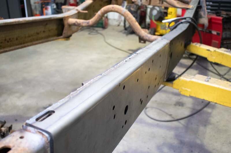 Rust Buster Center Frame Section Left Side