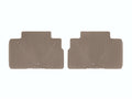 WeatherTech 2020+ Kia Telluride Rear Rubber Mats - Tan