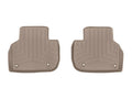 WeatherTech 2016+ Jaguar XF Rear FloorLiner - Tan