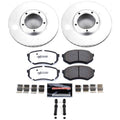 Power Stop 95-04 Toyota Tacoma Front Z36 Coated Truck & Tow Brake Kit