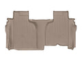 WeatherTech 2019+ Chevrolet Silverado 1500 Rear FloorLiner - Tan
