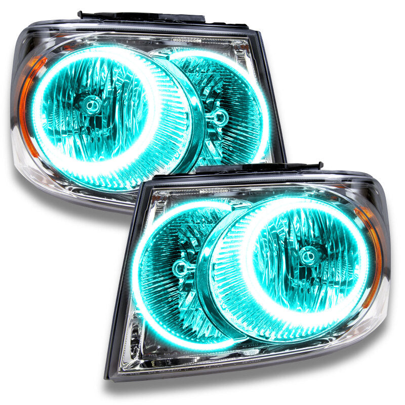 Oracle 07-09 Dodge Durango SMD HL - Chrome - ColorSHIFT w/ 2.0 Controller