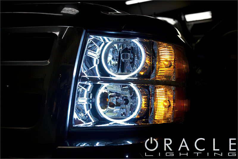 Oracle Chevrolet Silverado 07-13 LED Halo Kit Round Style - White