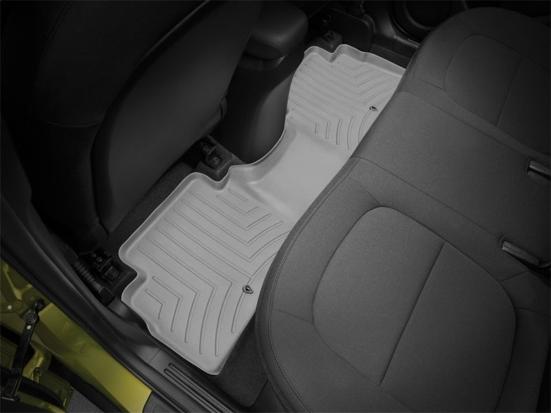 WeatherTech 14+ Kia Soul Rear FloorLiner - Grey